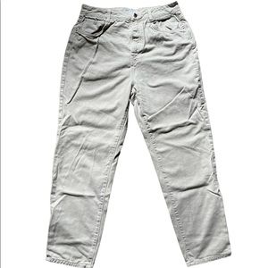 Zara Slim Cream Jeans